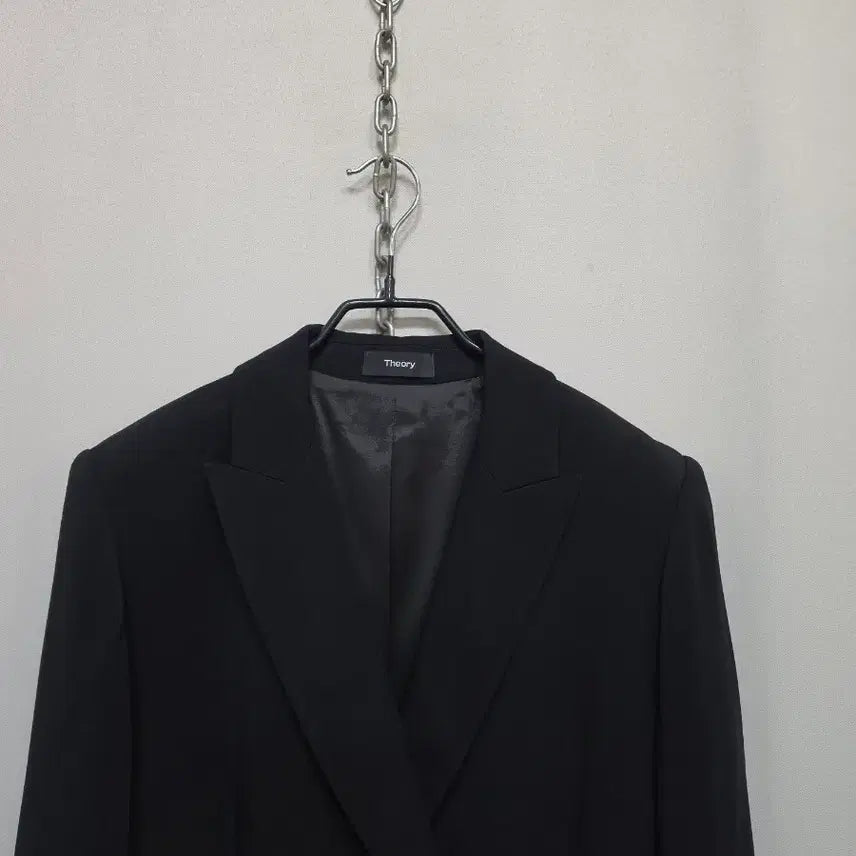[BUNJANG] Theory Double Button Black Jacket / Theory 띠어리 블랙 더블 버튼 자켓