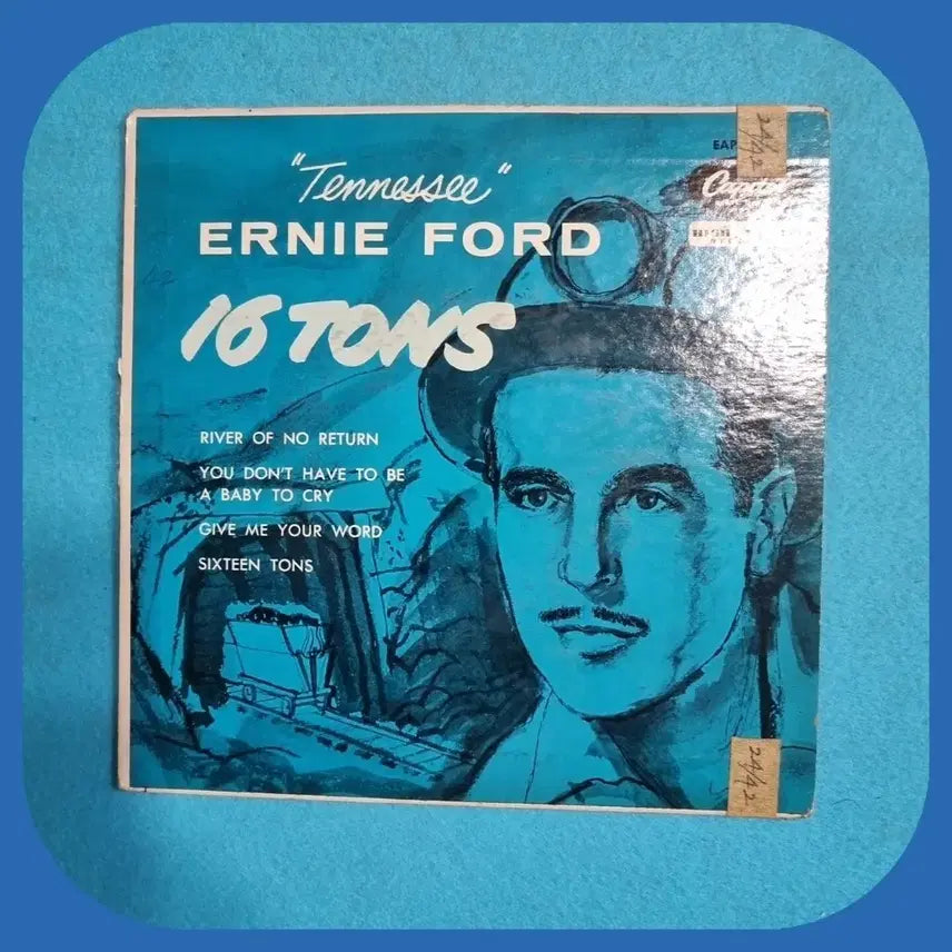 [BUNJANG] Ernie Ford Tennessee 16 Tons 7-inch LP / 어니 포드 Tennessee 16 TONS 7인치 LP