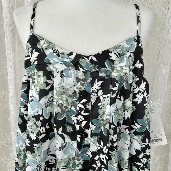 [BUNJANG] KUOSE Flower Bustier Dress - Black / L) 새상품 쿠오세 KUOSE 플라워 뷔스티에 원피스 블랙