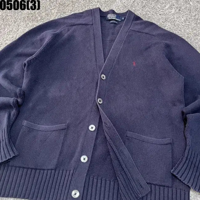 [BUNJANG] Polo Ralph Lauren Knit Cardigan / 폴로 랄프로렌 니트 가디건