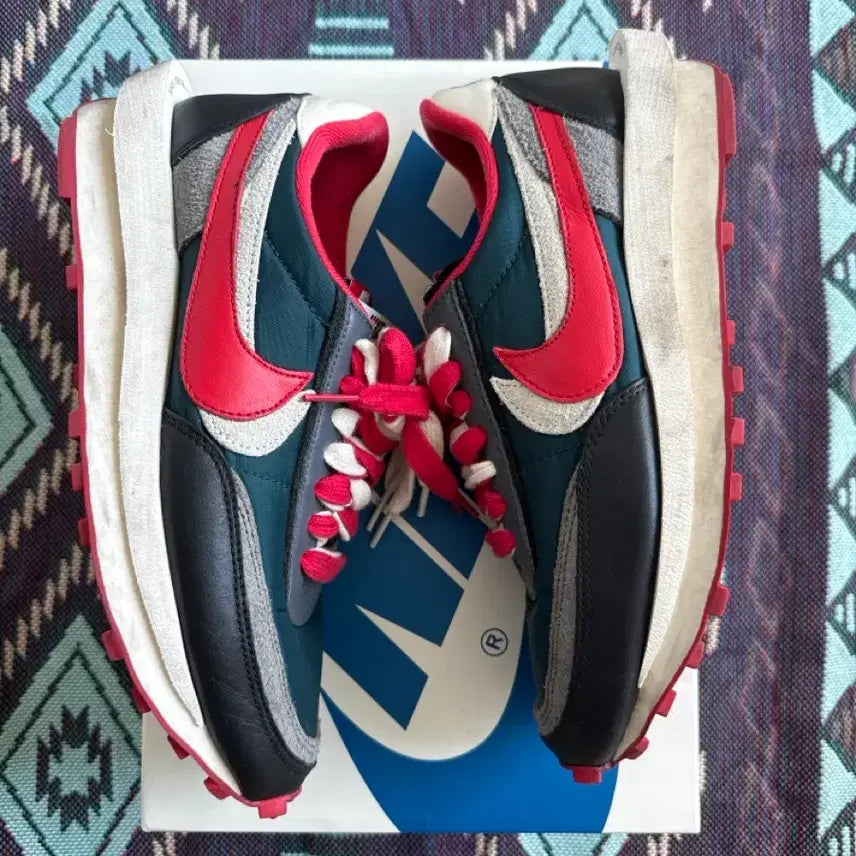 [BUNJANG] Nike Sacai Undercover University Red 265 / [265] 나이키 사카이 언더커버 유니버시티 레드