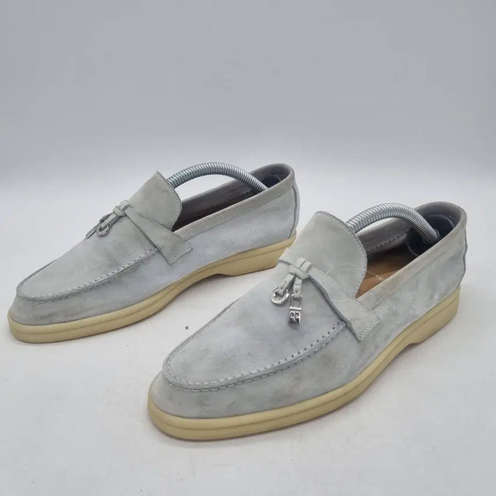 [BUNJANG] Loro Piana Summer Walk Light Grey Suede Women&
