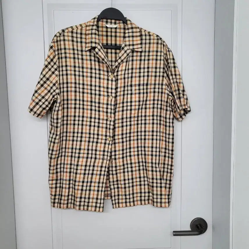 [SOLD OUT] DAKS 깅엄 체크 셔츠