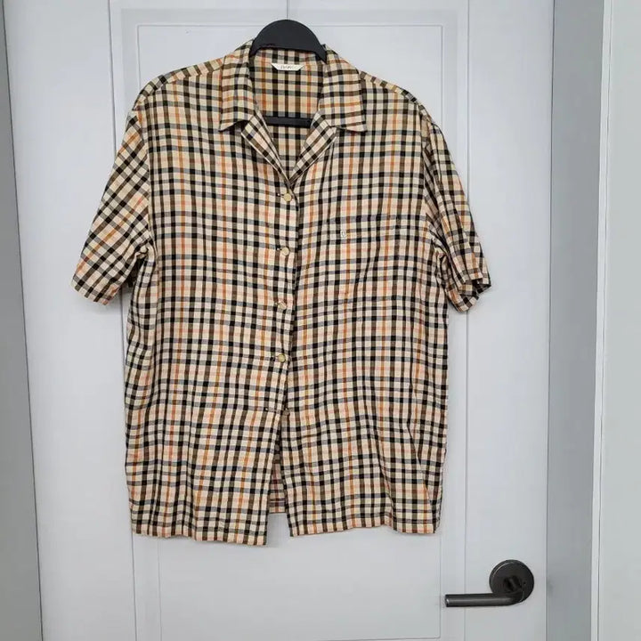 [SOLD OUT] DAKS 깅엄 체크 셔츠