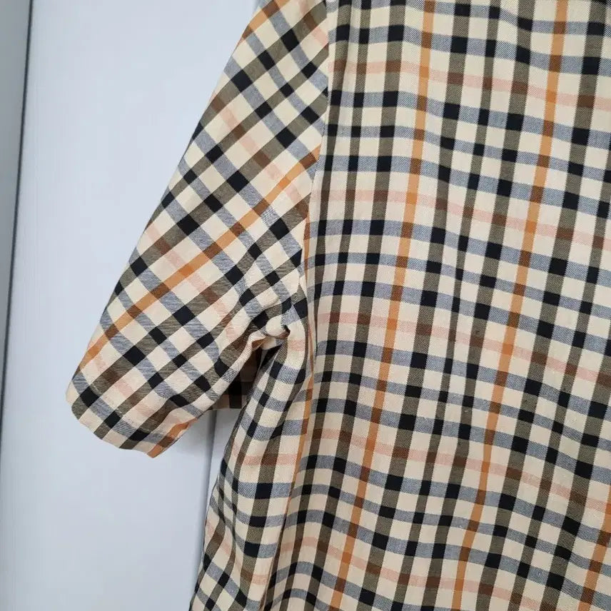 [SOLD OUT] DAKS 깅엄 체크 셔츠