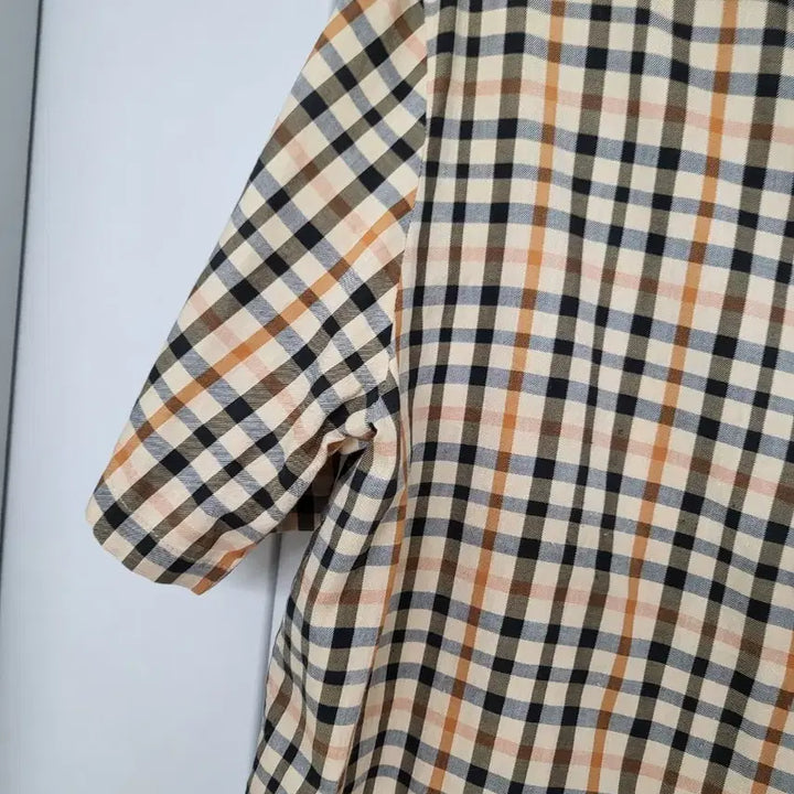 [SOLD OUT] DAKS 깅엄 체크 셔츠