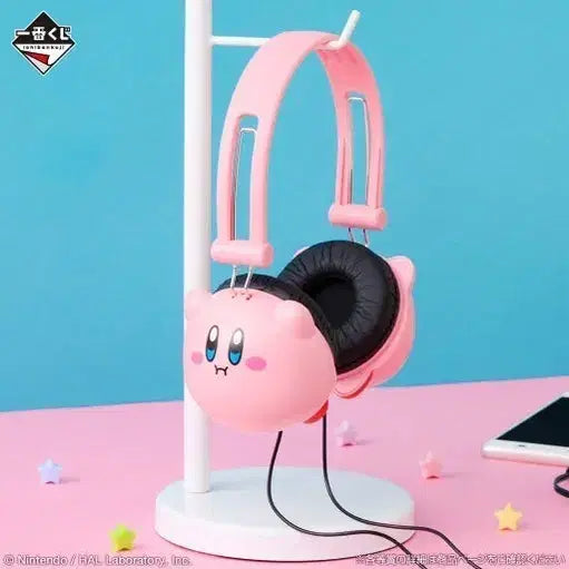 [BUNJANG] Kirby Pink Headphones Ichiban Kuji / 별의 커비 핑크 헤드폰 (이치방쿠지)