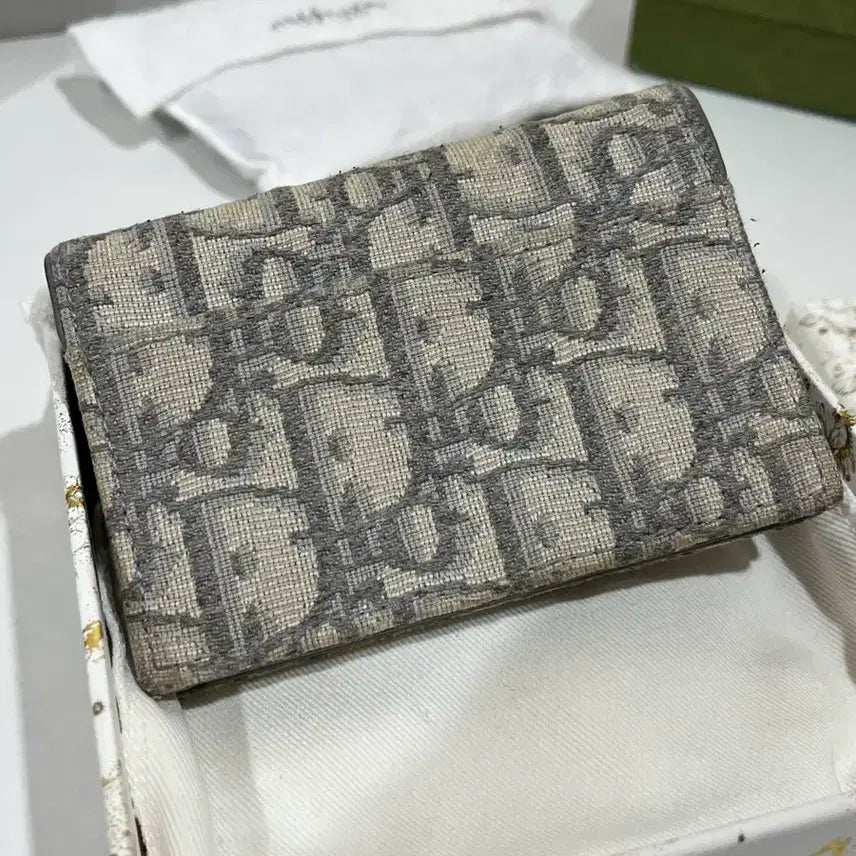 [BUNJANG] Dior Oblique Saddle Card Holder / 디올 오블리크 새들 카드지갑