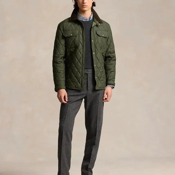 [BUNJANG] Polo Ralph Lauren Corduroy Quilted Jacket / 폴로 랄프로렌 코듀로이 퀼팅 자켓