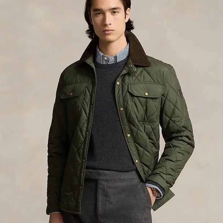 [BUNJANG] Polo Ralph Lauren Corduroy Quilted Jacket / 폴로 랄프로렌 코듀로이 퀼팅 자켓