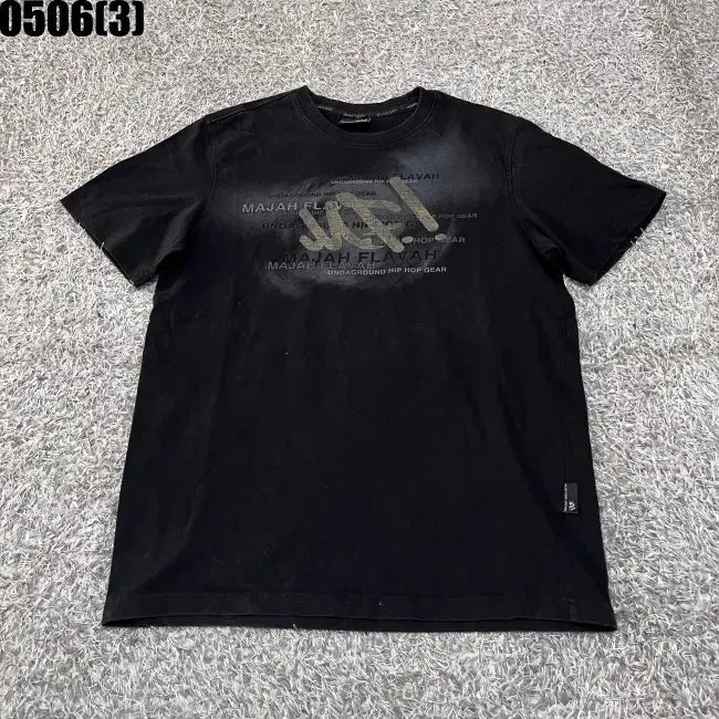 [BUNJANG] MAZAPLABA Short Sleeve T-Shirt / 마자플라바 반팔티셔츠