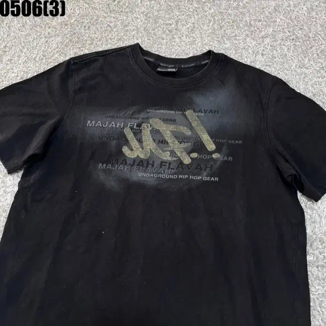 [BUNJANG] MAZAPLABA Short Sleeve T-Shirt / 마자플라바 반팔티셔츠