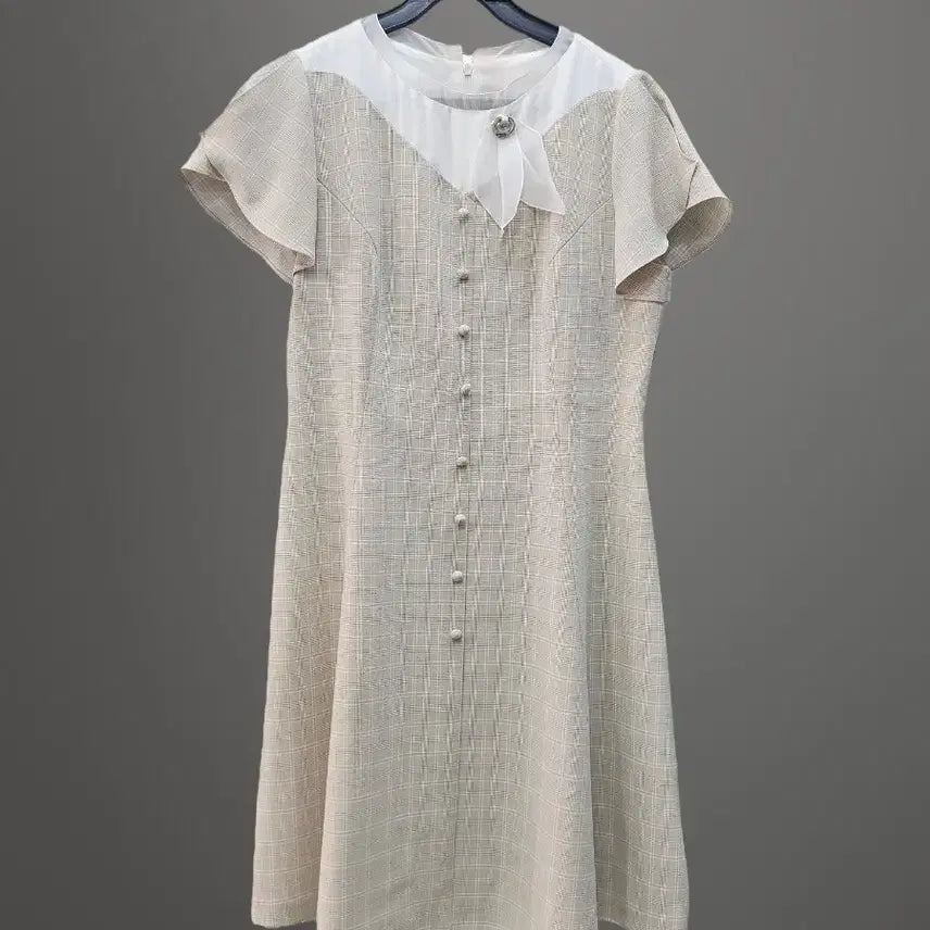 [BUNJANG] JJ JIGOTT Checkered Dress / JJ 지고트 체크 원피스예요