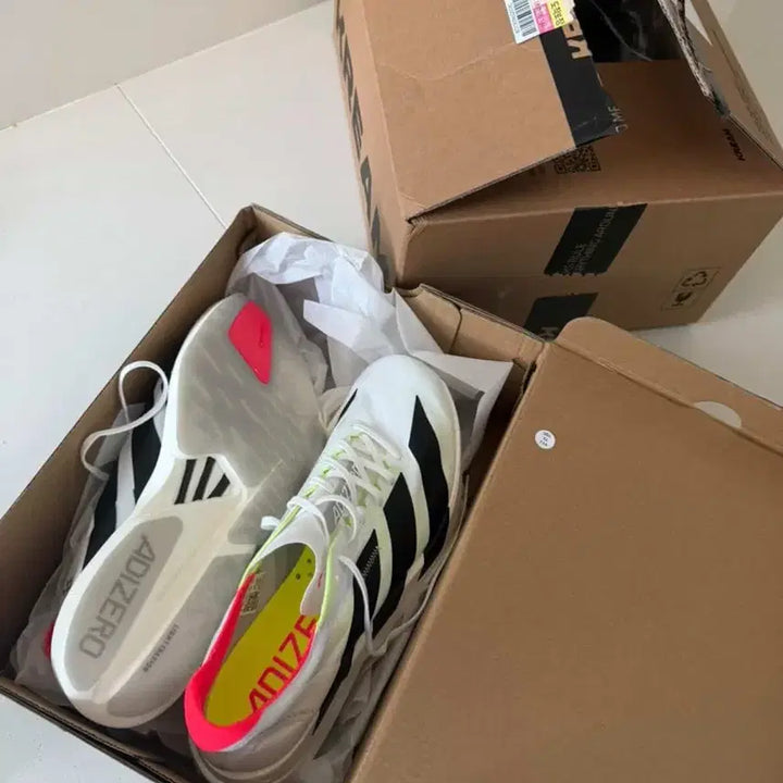 [BUNJANG] Adidas Adizero Adios Pro 4 Running Shoes White / 아디다스 아디제로 프로 4 260 화이트