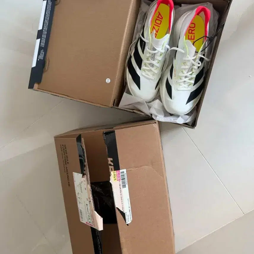 [BUNJANG] Adidas Adizero Adios Pro 4 Running Shoes White / 아디다스 아디제로 프로 4 260 화이트