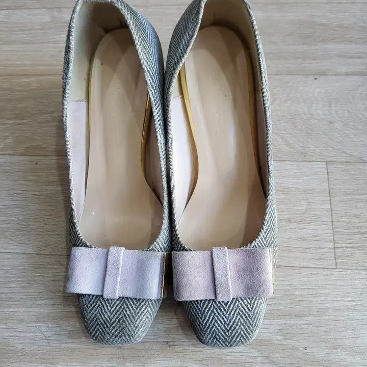[BUNJANG] Herringbone Ribbon Detail Women&