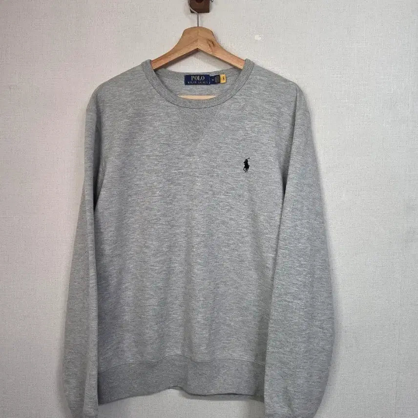 [BUNJANG] Polo Ralph Lauren Grey Sweatshirt M / 폴로랄프로렌 그레이 맨투맨 M