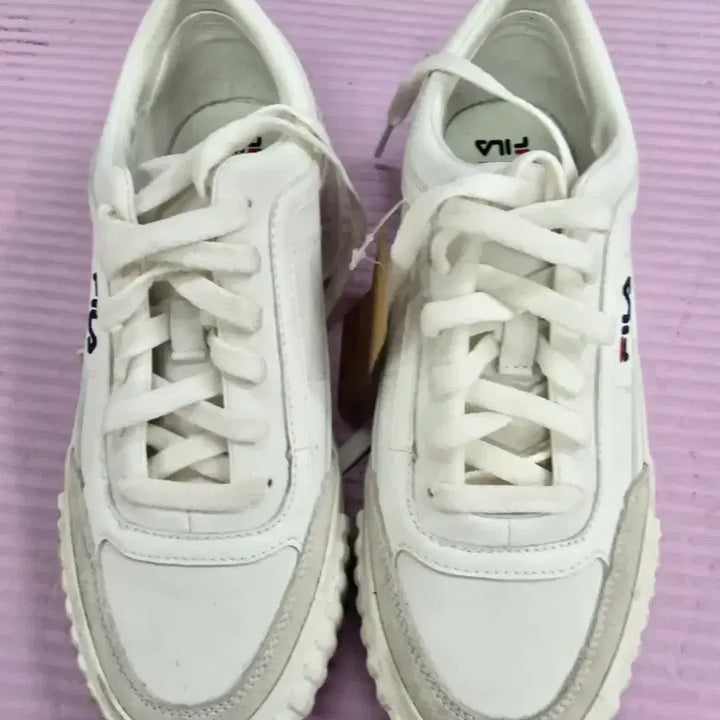 [BUNJANG] FILA White Sneakers Shoes 250 / 휠라 FILA 흰색 스니커즈 운동화250