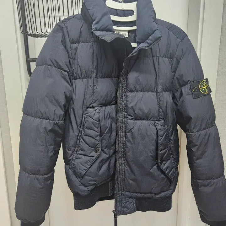 [BUNJANG] Stone Island Crinkle Reps Padded Jacket Size S / [S급/정품] 스톤아일랜드 크링클랩스 패딩 S사이즈