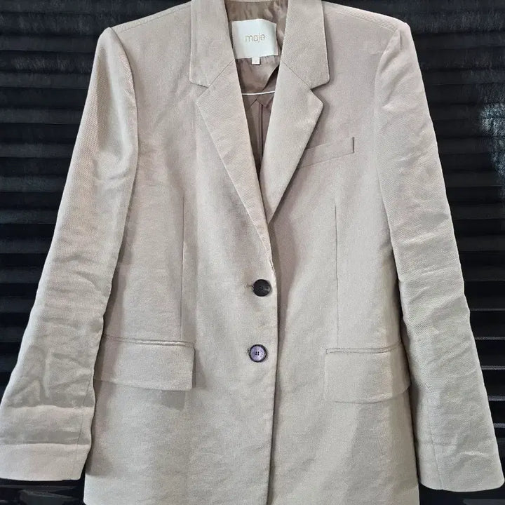 [BUNJANG] Maje Linen Jacket / 마쥬 린넨 자켓 (82-88-160)