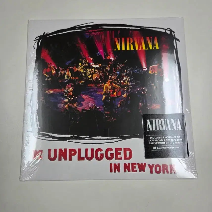 [BUNJANG] Nirvana Unplugged 180g Heavyweight Vinyl LP (Sealed) / 너바나 언플러그드 lp 미개봉