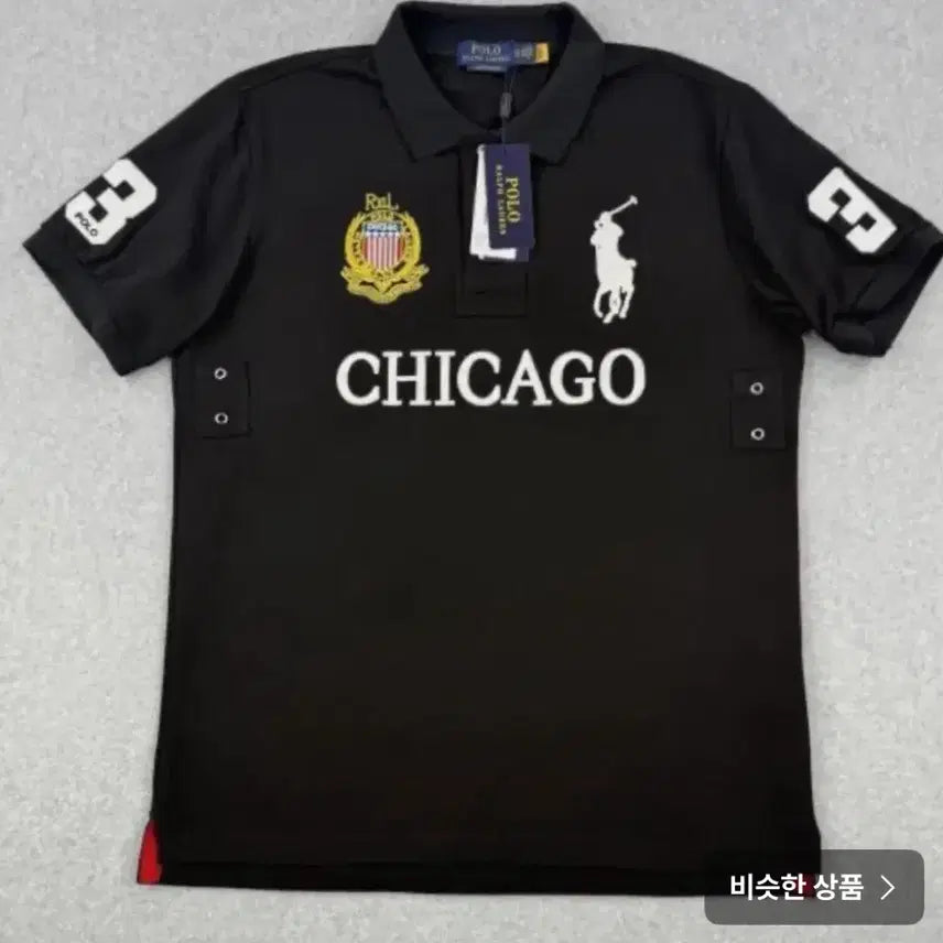 [BUNJANG] Polo Ralph Lauren Chicago T-Shirt / 폴로 랄프로렌 시카고 카라티