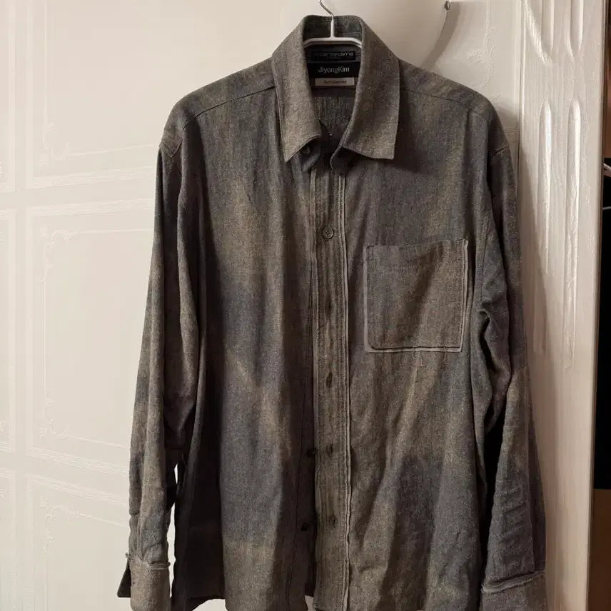 [BUNJANG] Jiyong Kim 25SS Detachable Shirt / 지용킴 25SS 디텍처블 셔츠