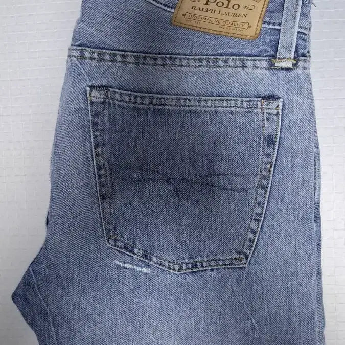 [BUNJANG] Polo Ralph Lauren Sullivan Slim Premium Stretch Distressed Denim Jeans W31 / (정품 매장판) 폴로랄프로렌 찢청 프리미엄 데님팬츠 31