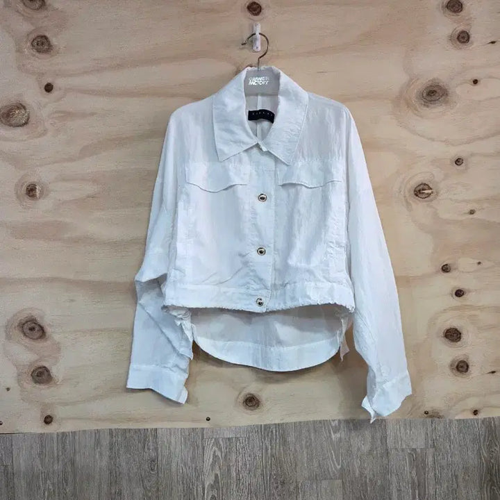 [BUNJANG] Sisley White Jacket Size 42 / 1132) 시슬리 자켓
