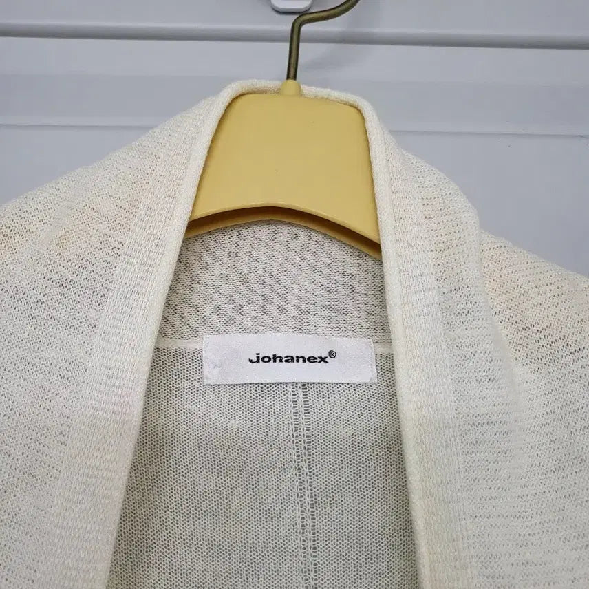 [BUNJANG] Yohanex Linen Cardigan Ivory / 요하넥스. 아이보리 린넨 가디건