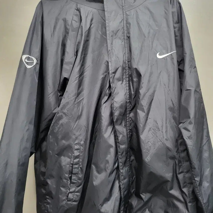 [BUNJANG] Nike Black Windbreaker Jacket XL / 나이키 블랙 바람막이 자켓xl