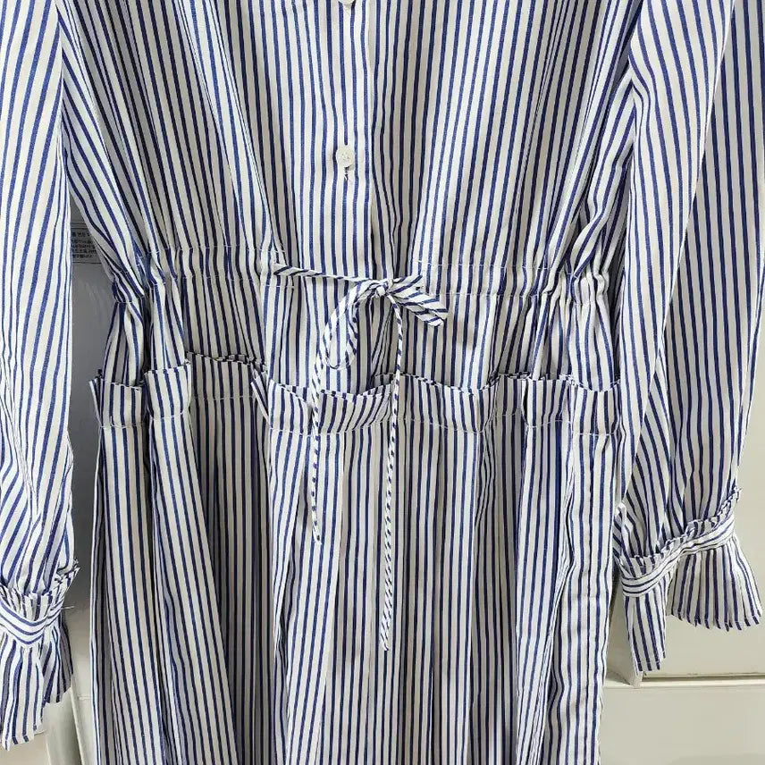 [BUNJANG] 140 Avenue Stripe Long Dress / 140에비뉴