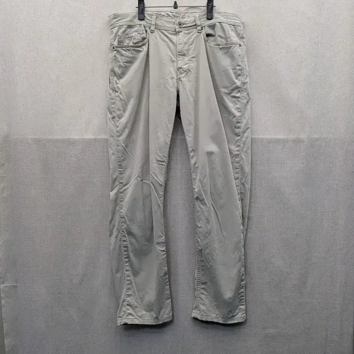 [BUNJANG] Serie Beige Cotton Pants Men&