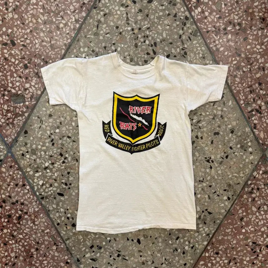 [BUNJANG] 1970s River Rats Cotton T-Shirt (S) / 70s River Rats 티셔츠 (S)