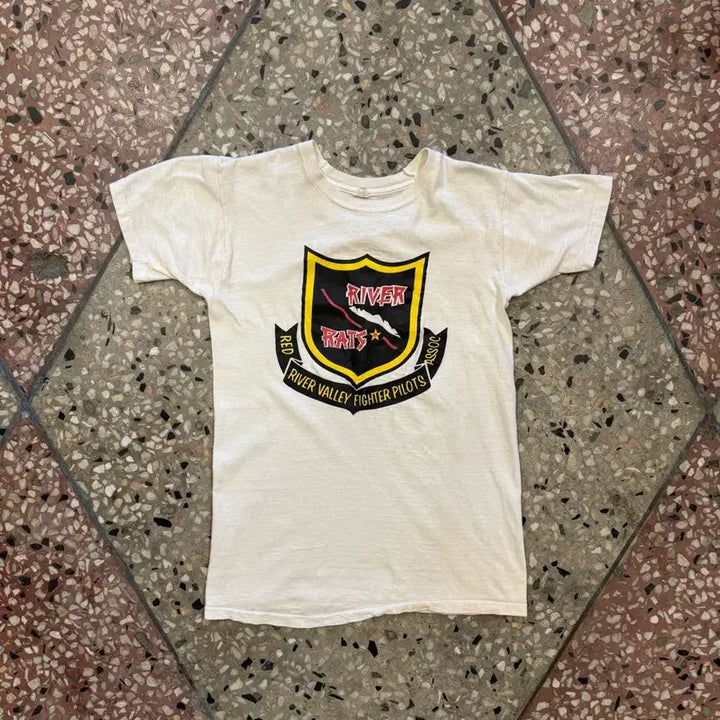 [BUNJANG] 1970s River Rats Cotton T-Shirt (S) / 70s River Rats 티셔츠 (S)