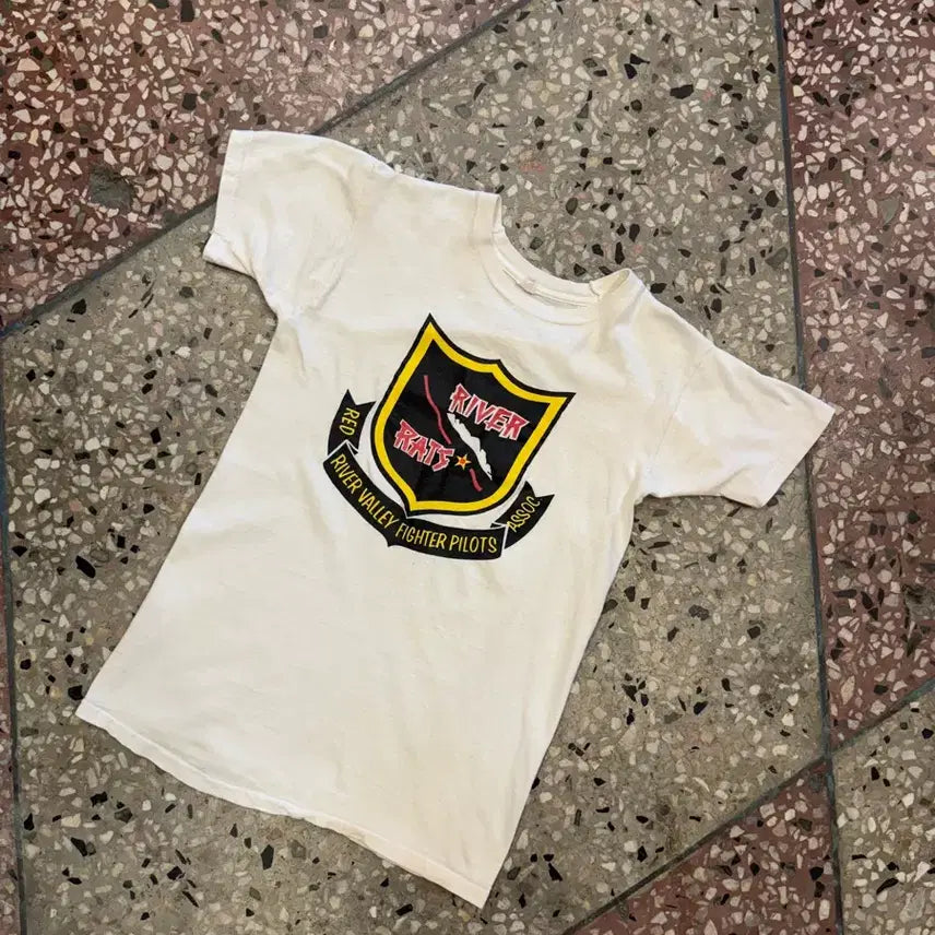[BUNJANG] 1970s River Rats Cotton T-Shirt (S) / 70s River Rats 티셔츠 (S)