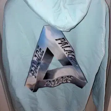 [BUNJANG] Palace Tricrome Hoodie Blue XL / 팔라스 트라이크롬 후드 블루 - 21SS XL