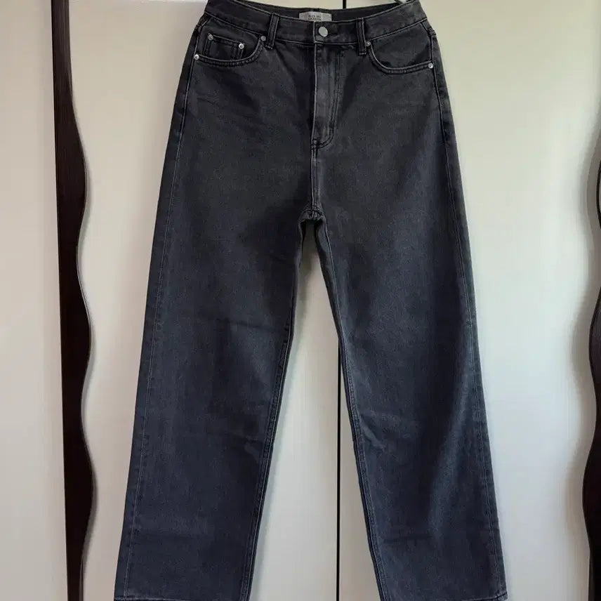 [BUNJANG] Bluebrick Wide Denim Dark Grey 2 / 블루브릭 와이드데님 다크그레이 2