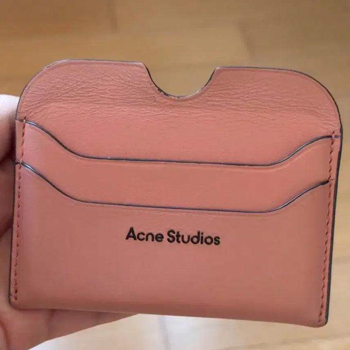 [BUNJANG] Acne Studios Pink Card Holder / Acne Studios 카드지갑 핑크
