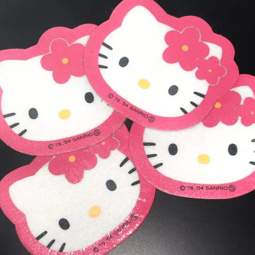 [BUNJANG] Sanrio Hello Kitty 2004 Coaster Set / 고전 2004 헬로키티 티코스터