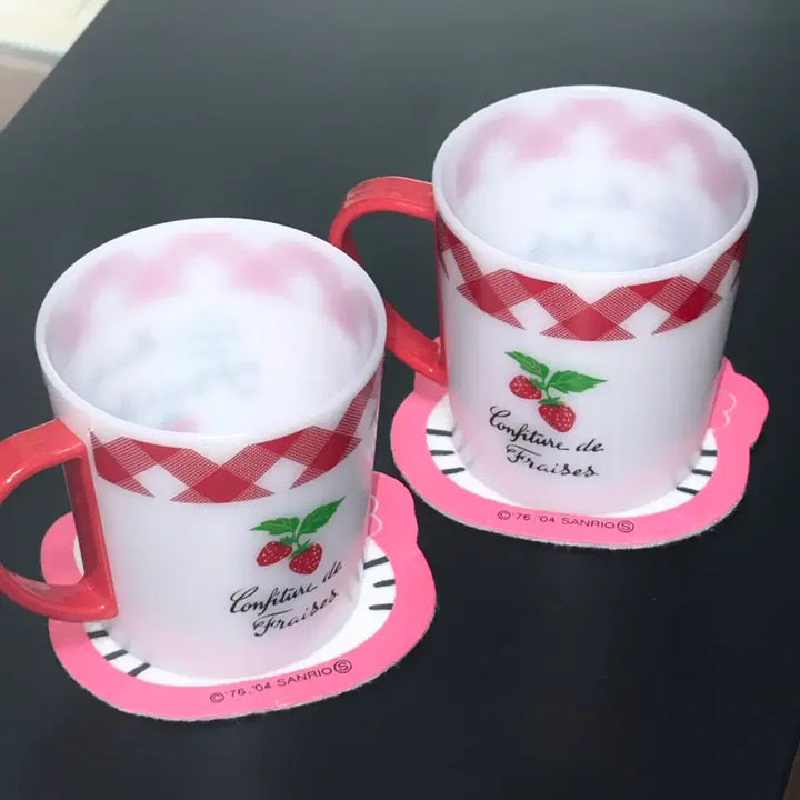 [BUNJANG] Sanrio Hello Kitty 2004 Coaster Set / 고전 2004 헬로키티 티코스터