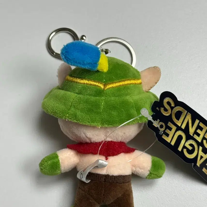 [BUNJANG] League of Legends Teemo Plush Keychain 10cm / 리그오브레전드 오리지널 티모 인형 키링 새상품 정품 롤 10cm