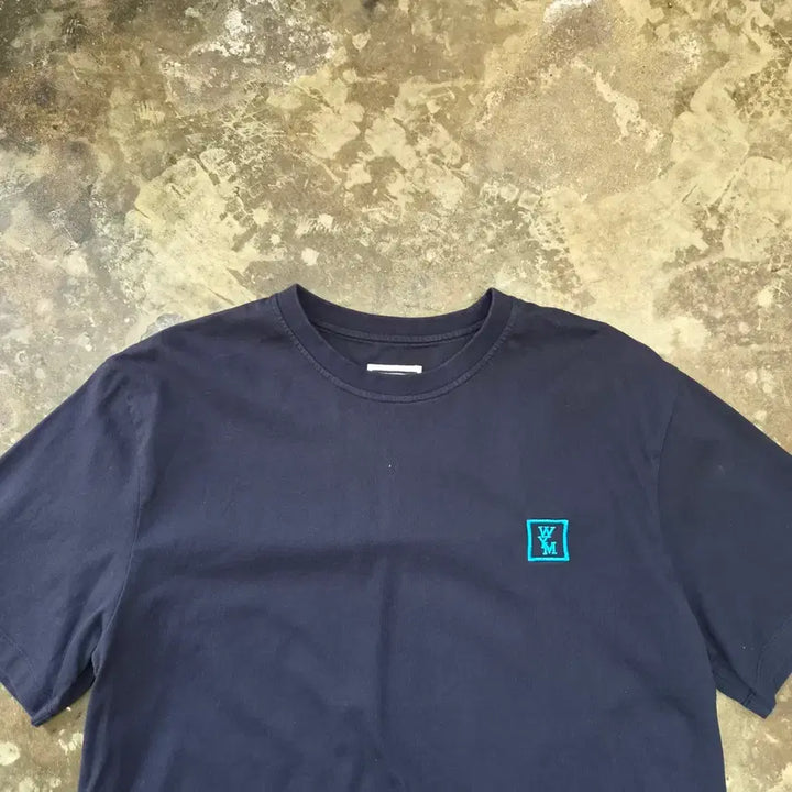 [BUNJANG] Wooyoungmi Paris Back Logo Short Sleeve T-Shirt / 48) 우영미 파리 백로고 반팔티 반팔티셔츠