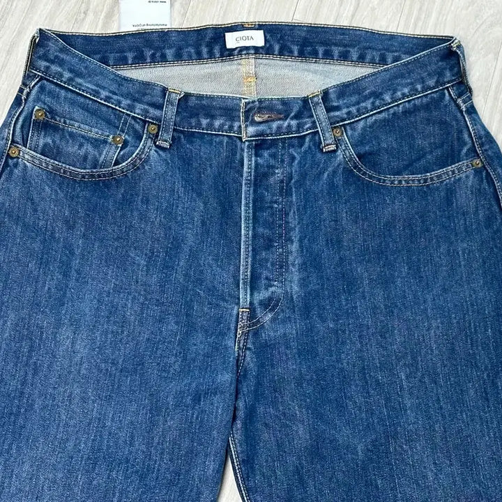 [BUNJANG] CIOTA 5P Straight Dark Blue Denim Jeans Size 32 / 시오타 5p 스트레이트 다크블루 32사이즈