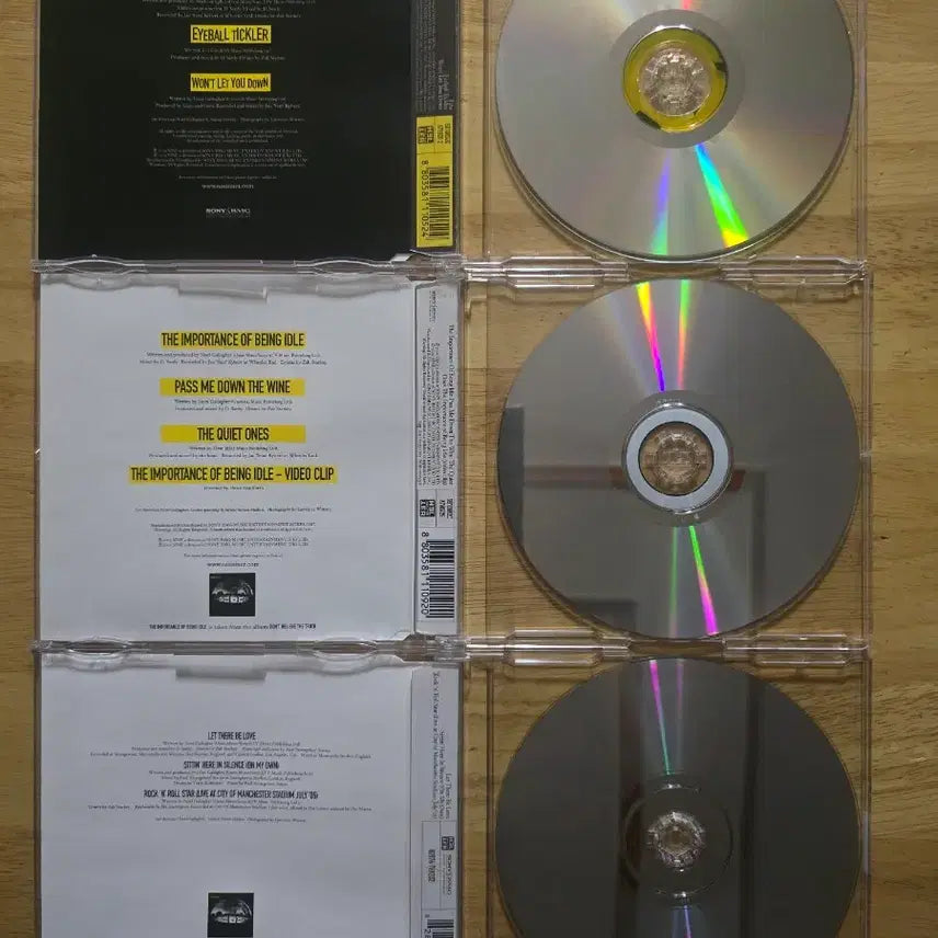 [BUNJANG] Oasis Single CDs (3-Disc Set) / CD 음반 oasis 오아시스 싱글 3장