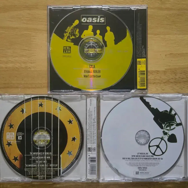 [BUNJANG] Oasis Single CDs (3-Disc Set) / CD 음반 oasis 오아시스 싱글 3장