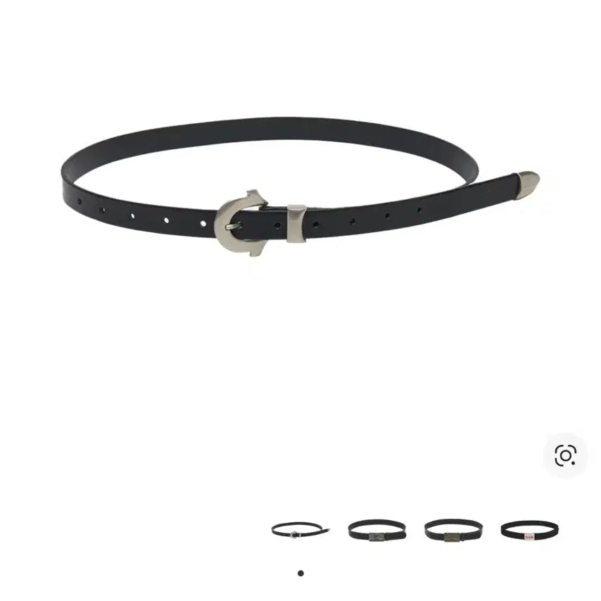 [BUNJANG] True Religion Horseshoe Leather Belt Black / 트루릴리전 홀슈 레더 벨트 블랙