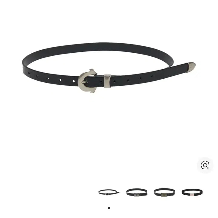 [BUNJANG] True Religion Horseshoe Leather Belt Black / 트루릴리전 홀슈 레더 벨트 블랙