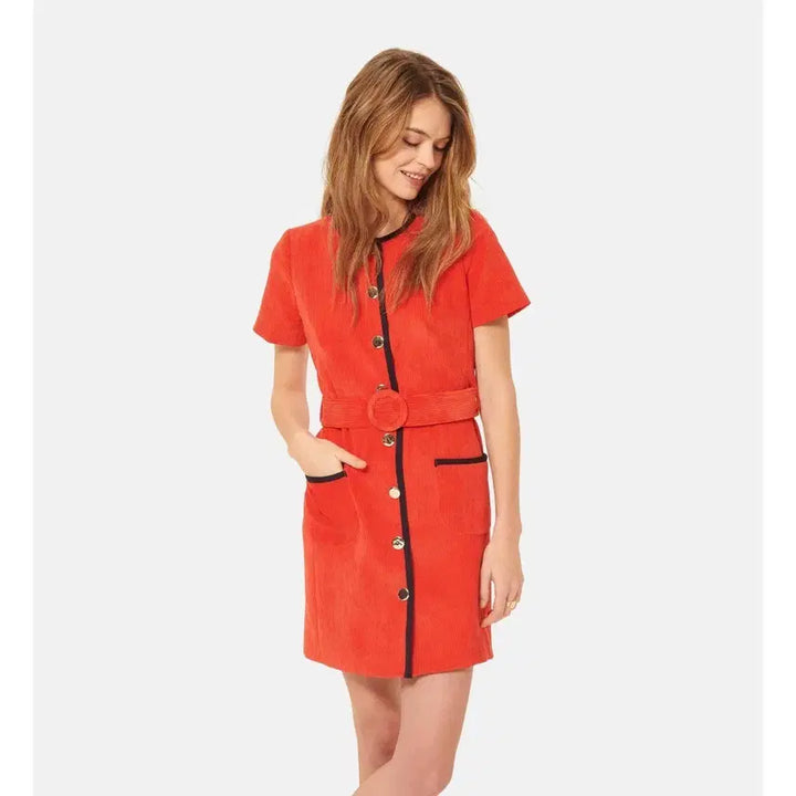 [BUNJANG] Tara Jarmon Corduroy Dress T40 / 타라 자몽 코듀로이 원피스 T40