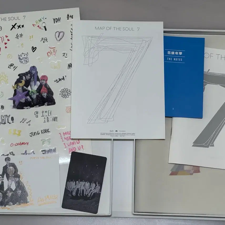 [BUNJANG] BTS MAP OF THE SOUL : 7 Album Full Set / 방탄소년단 MAP OF THE SOUL 7 앨범 풀세트